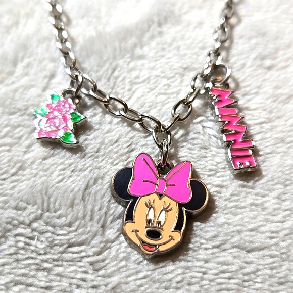 Disney Other - #290 Minnie Mouse charm necklace